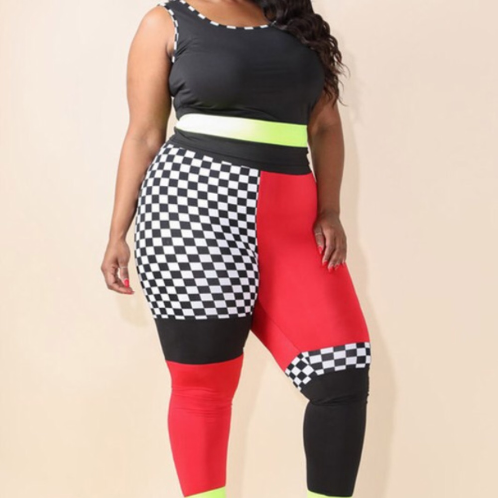 New 2pc Race Trac Pant Set - image 2